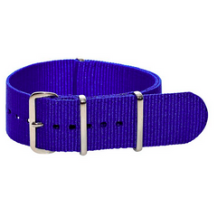 Blå Nylon Strap/Urrem
