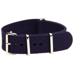 Mørkeblå Nylon Strap/Urrem