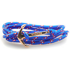 Vikings Anchor Bracelet Blue