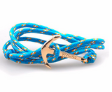 Vikings Anchor Bracelet Tyrkis