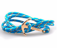 Vikings Anchor Bracelet Tyrkis